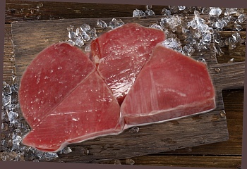 Тунец желтоперый, порции филе, заготовка для обжарки, 100-200