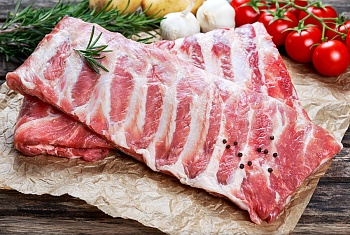 Свинина, ребрышки с корейки кат. Б