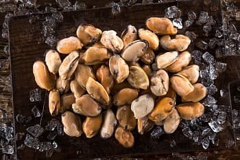 Мидии очищенные, 100-200