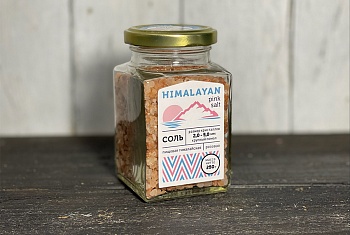 Соль пищевая гималайская розовая, крупный помол
