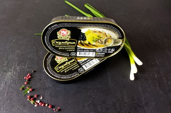 Скумбрия атлантическая филе копченая в масле