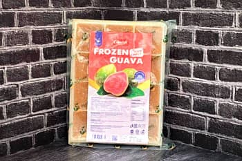 Гуава красная, пюре кубиками без семечек