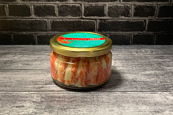 Краб стригун опилио, 1-я фаланга, мясо в солевой заливке