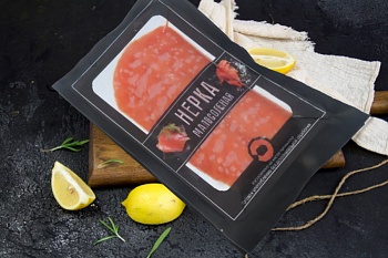 Нерка малосоленая, ломтики