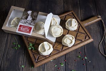 Манты с говядиной