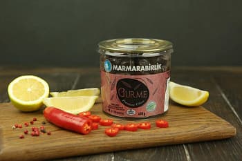 Оливки черные натуральные GURME М, с косточкой