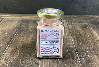 Соль пищевая гималайская розовая, мелкий помол
