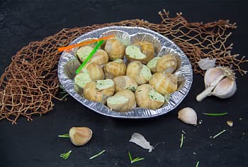 Улитки в чесночном соусе по-бургундски