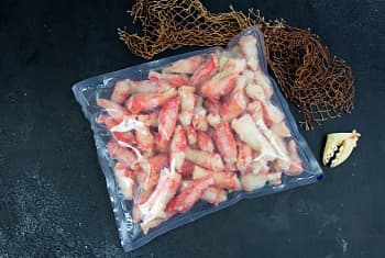 Краб камчатский, мясо коленца
