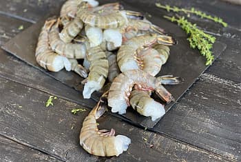 Креветка тигровая, в панцире, без головы, 13/15