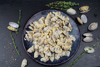 Ракушки вонголе очищенные, 200/300