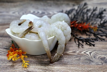 Креветка Королевская, ваннамей, очищенная, с хвостом, 26/30