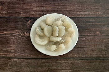 Креветка Королевская, ваннамей, очищенная, без хвоста, без вены, 16/20