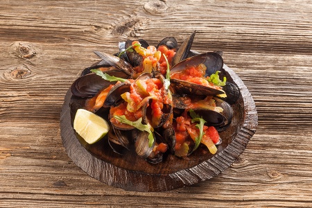 мидии в раковнах голубые (6)